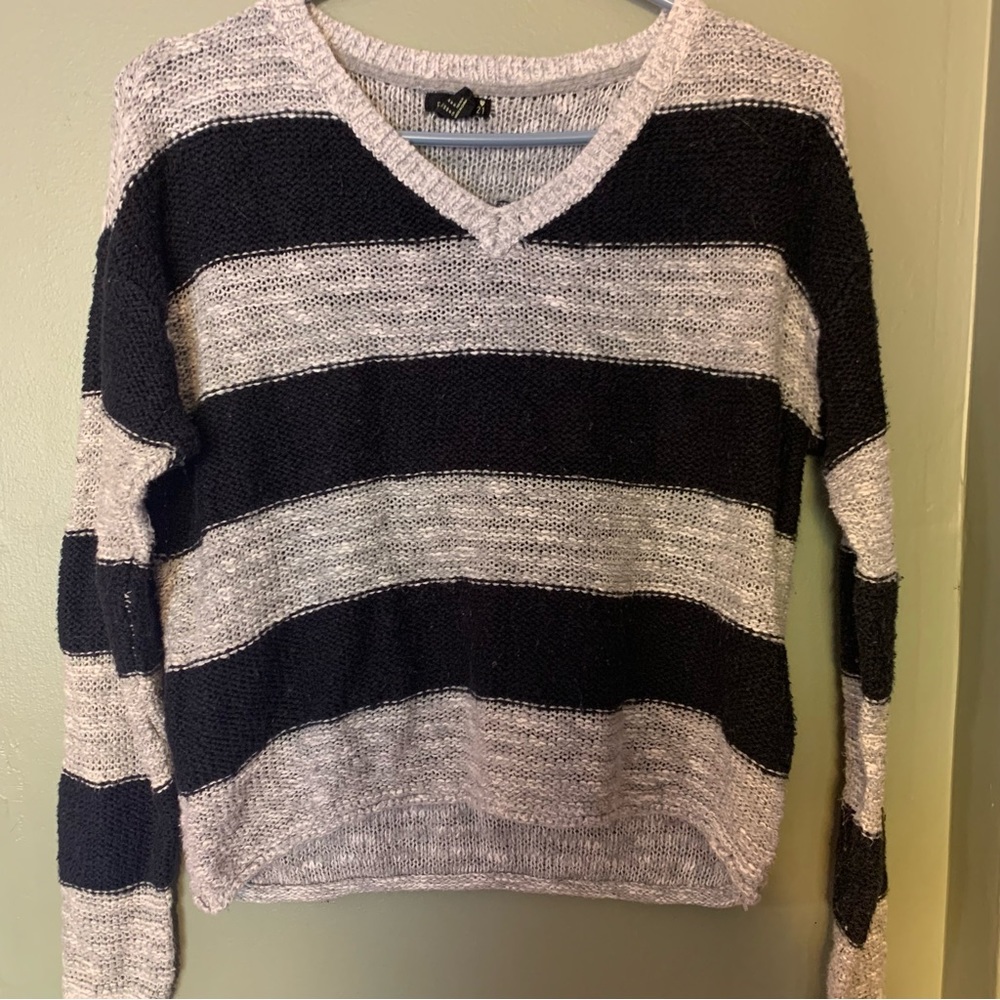 Forever 21 knit striped sweater